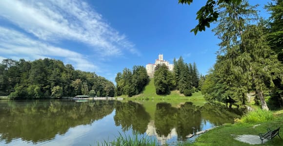 Von Zagreb aus: Barockstadt Varazdin und Burg Trakoscan