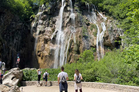 Vanuit Zagreb: Nationaal Park Plitvice & Rastoke