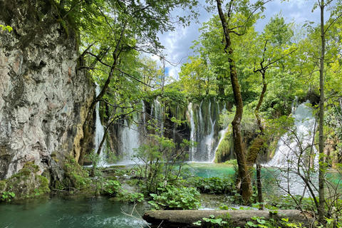 Vanuit Zagreb: Nationaal Park Plitvice & Rastoke