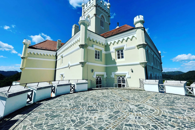 Von Zagreb aus: Barockstadt Varazdin und Burg Trakoscan