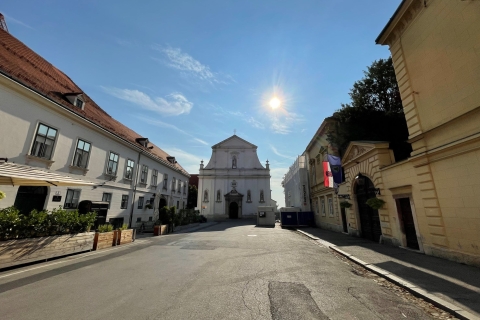 Privéwandeling door Zagreb en Upper en DowntownPrivate Walking Tour van Opper en Downtown Zagreb