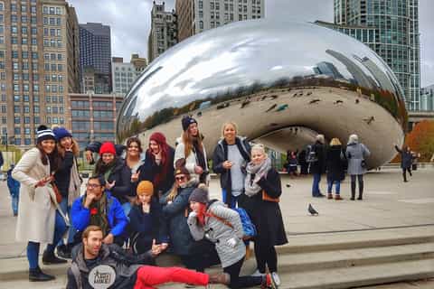Chicago: Guidet fottur med deilige smaksprøver på julemat