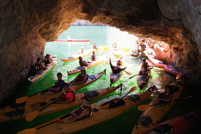 From Las Vegas Guided Emerald Cave Kayak Tour GetYourGuide
