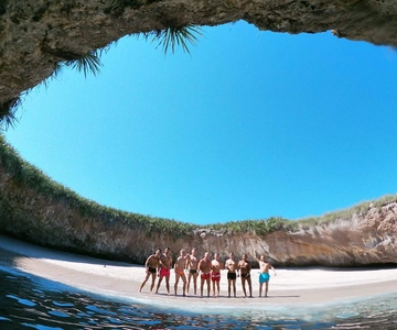 From Nueva Vallarta: Marietas Islands Hidden Beach Tour