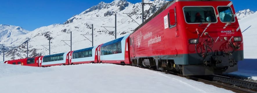 From Basel: Private Full-Day Glacier Express Train Tour