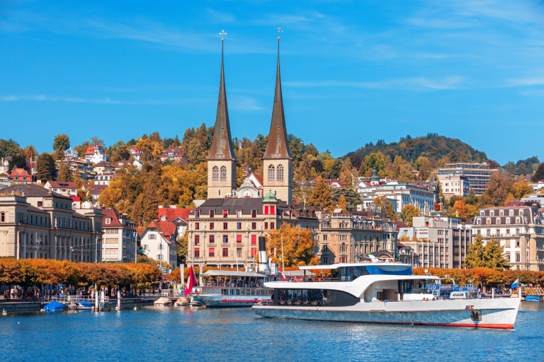 Lucerna: recorrido a pie por el casco antiguo con crucero por el lago de Lucerna