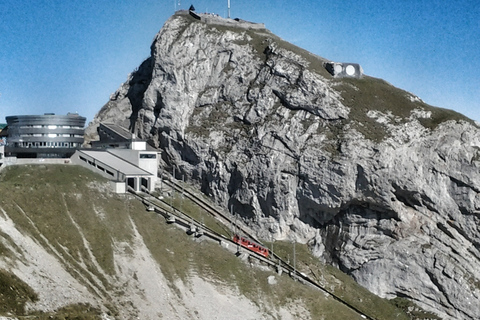 Mt.Pilatus Golden Round Trip Wycieczka w małej grupie z ZurychuZ Zurychu: Złota wycieczka w obie strony na górę Pilatus