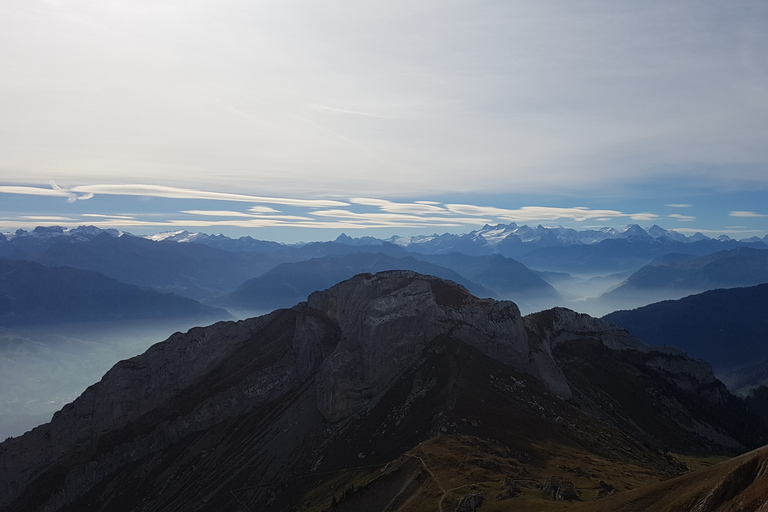 Mt.Pilatus Golden Round Trip Wycieczka w małej grupie z ZurychuZ Zurychu: Złota wycieczka w obie strony na górę Pilatus