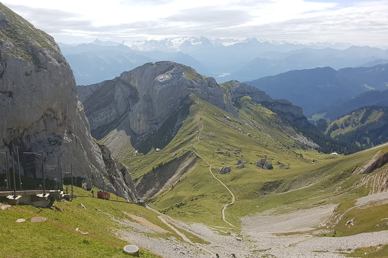 Mt.Pilatus Golden Round Trip Wycieczka w małej grupie z ZurychuZ Zurychu: Złota wycieczka w obie strony na górę Pilatus