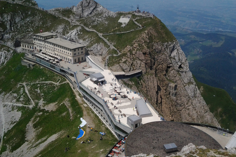 Mt.Pilatus Golden Round Trip Wycieczka w małej grupie z ZurychuZ Zurychu: Złota wycieczka w obie strony na górę Pilatus