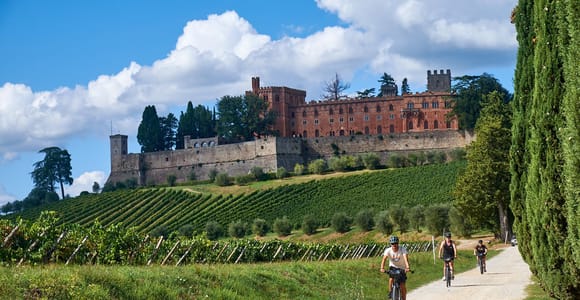From Florence: 2-Day Chianti E-Bike & Wine Tour to Siena