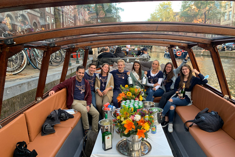 Amsterdam: Rondvaart met optioneel onbeperkt drankjesRondvaart met onbeperkt drankjes