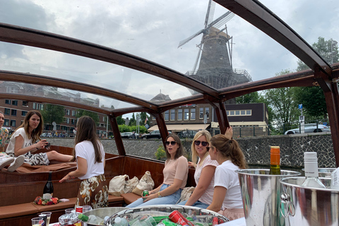 Amsterdam: Rondvaart met optioneel onbeperkt drankjesRondvaart met onbeperkt drankjes