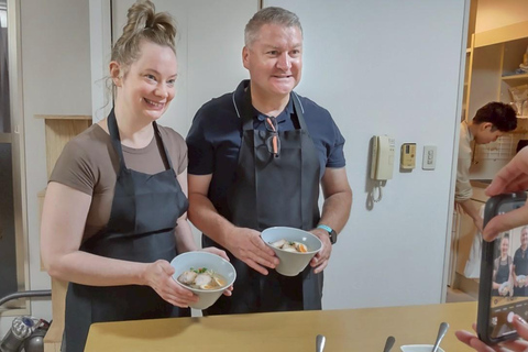 Osaka: Cooking Class Ramen & Gyoza Course in Nanba