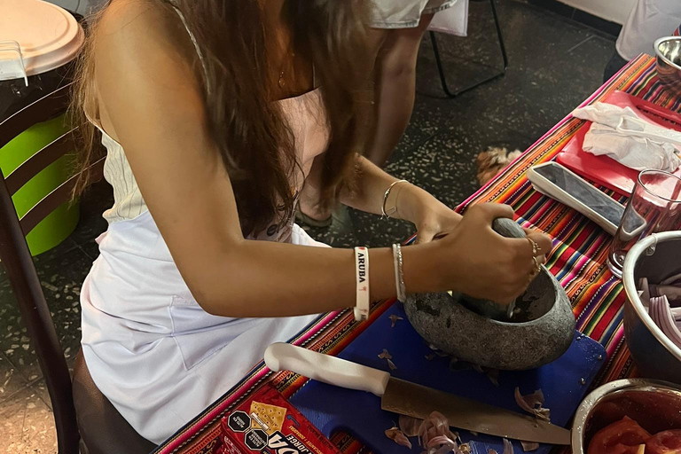 利马 - 米拉弗洛雷斯：秘鲁烹饪课程、皮斯科酸酒与热带水果利马 - 米拉弗洛雷斯：秘鲁烹饪课程、皮斯科酸酒和热带水果