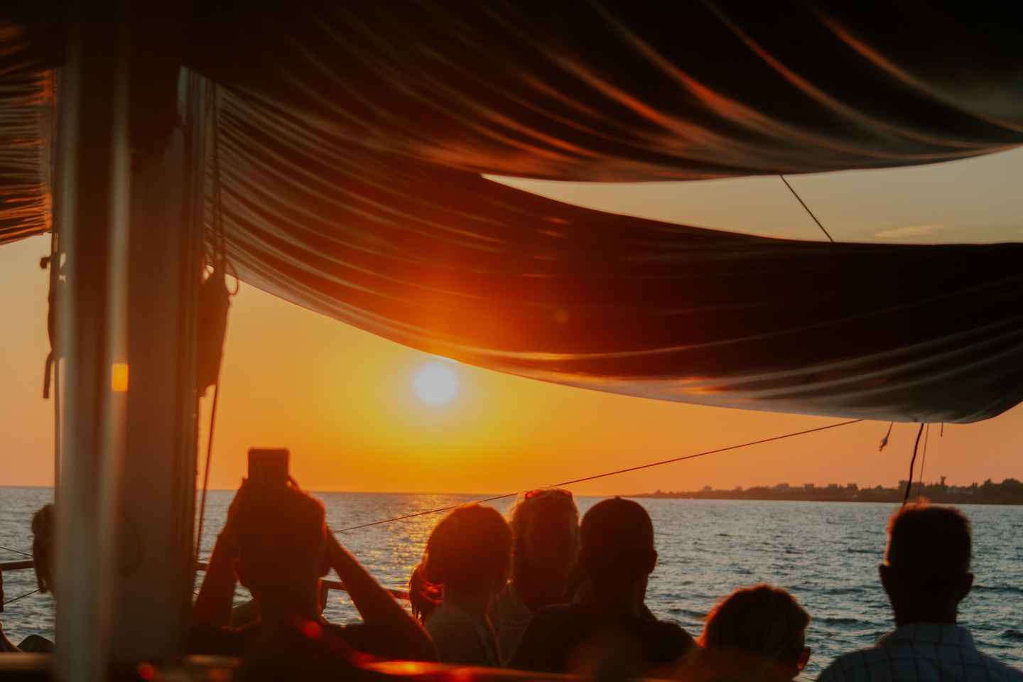 Croisière au coucher de soleil à Argostoli avec dîner