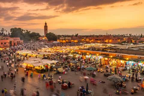 Marrakech: tour guidato di 3 ore della Medina
