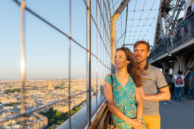 Parijs: ticket met voorrang Eiffeltoren met audiogidsParijs: voorrangsticket Eiffeltoren verdieping 1 en 2 & top