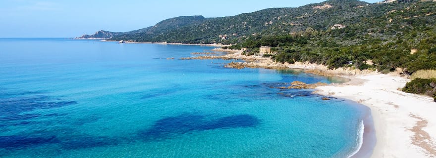 De Porticcio : excursion à la plage de Cupabia avec arrêts
