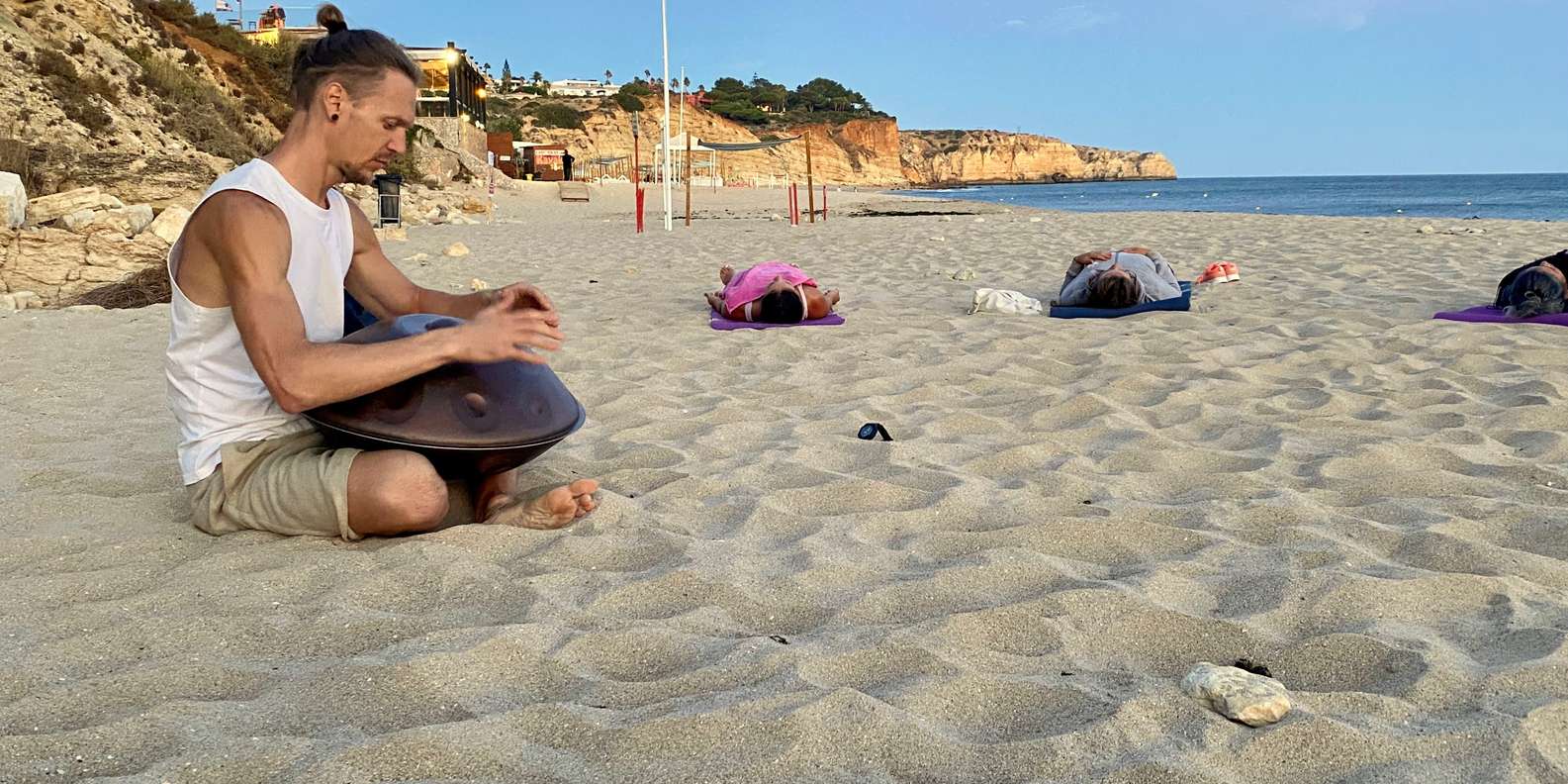 Lagos: Ocean Calm | Beach Yoga & Handpan Sound Journey
