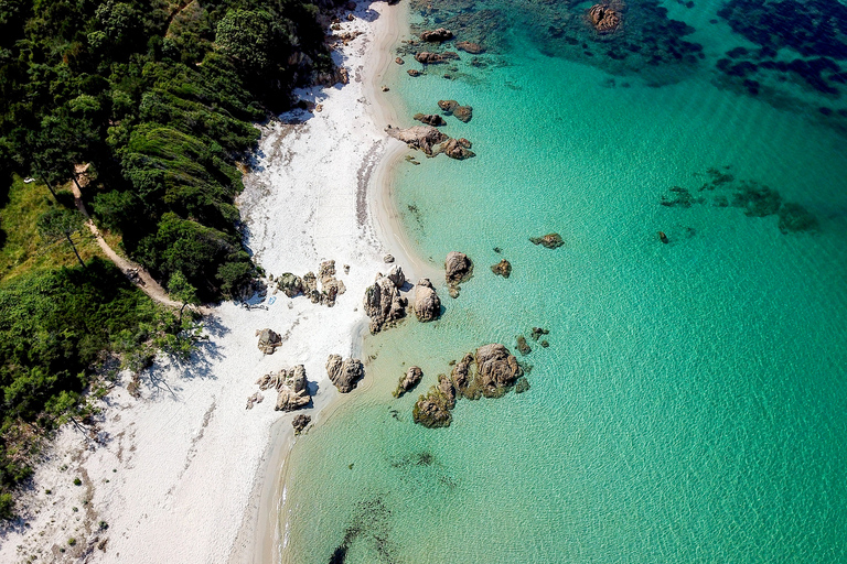 De Porticcio : excursion à la plage de Cupabia avec arrêts