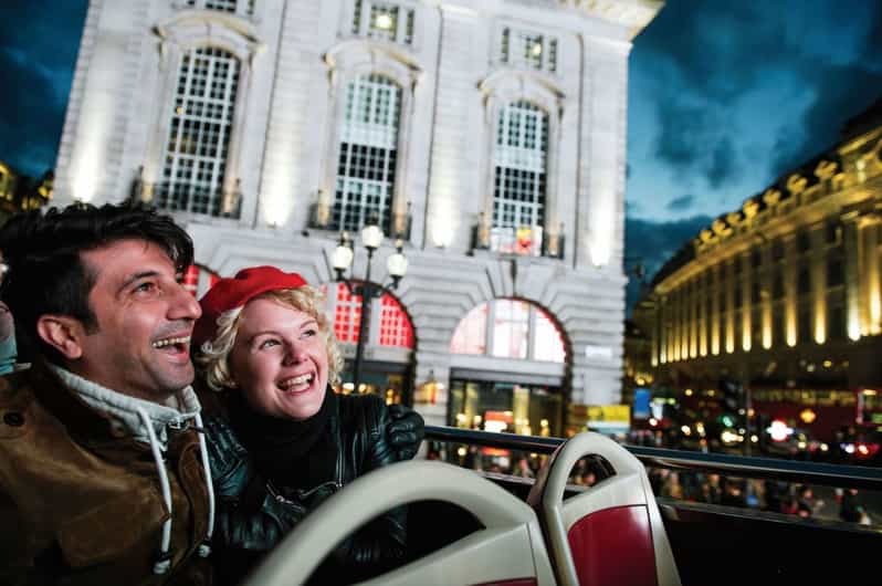 London Christmas Lights Tour mit dem OpenTopBus GetYourGuide