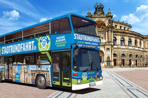 Dresde : bus Zwinger coupe-file et bus à arrêts multiples de 2 jours
