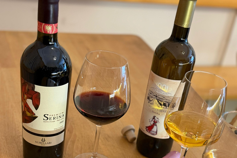 Berat: Wine Tasting with Snacks at a Youth-Run Bar