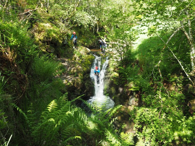 Visit Discover Canyoning in Dollar Glen in Falkirk
