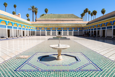 Marrakech: excursão de 3 horas pelo palácio e monumentos