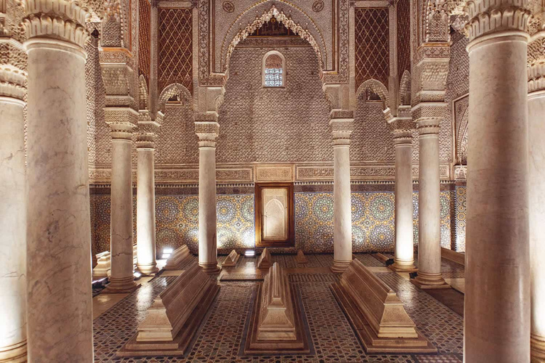 Marrakech : visite de 3 h palais et monuments