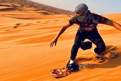 Abu Dhabi: Quad Bike ATV Safari, Camel Ride and Sandboarding