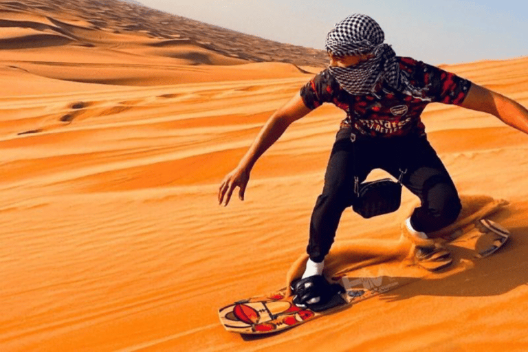 Abu Dhabi: Quad Bike ATV Safari, Camel Ride and Sandboarding