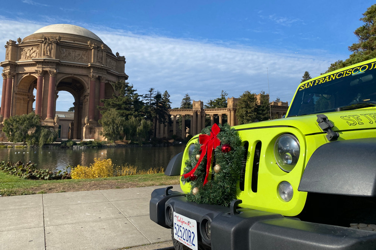San Francisco: Excursión privada en jeep de las luces navideñas