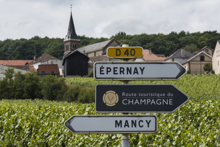 Paryż: Dwie winnice szampana Reims z degustacją i lunchem