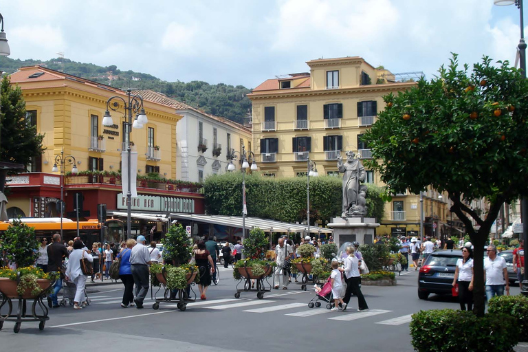 Från Neapel: Pompeji, Sorrento och AmalfikustenFrån Stazione Marittima-hamnen