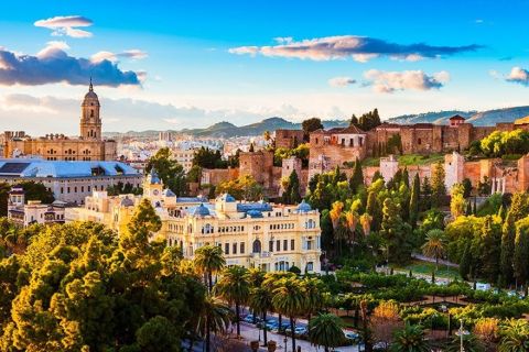 Málaga: Catedral, Alcazaba, Teatro Romano a pé