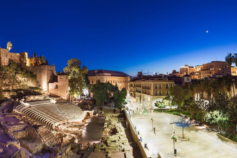 Malaga: Katedra, Alcazaba, piesza wycieczka po teatrze rzymskim
