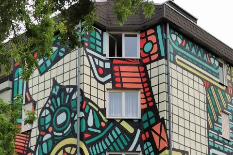 Mannheim: Guided Street Art Walking Tour