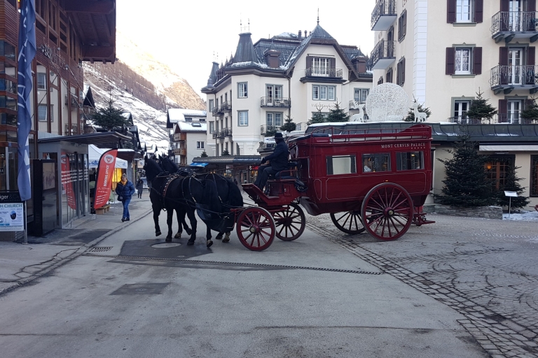 Z Bazylei: Zermatt i Góra Gornergrat w małej grupieOpcja standardowa