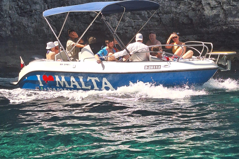 Location de bateaux pour le lagon bleu et l&#039;île de Comino