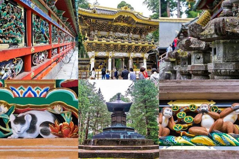 Au départ de Tokyo : Nikko Toshogu - Excursion d&#039;une journée avec déjeuner traditionnel