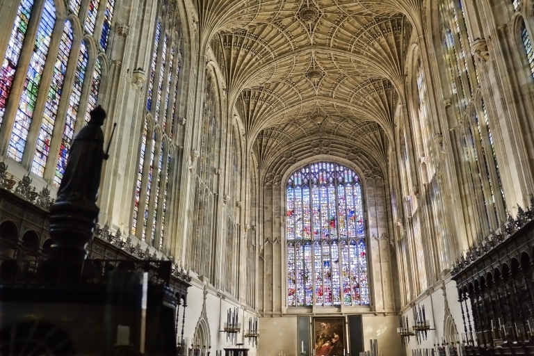 Cambridge : visite de l'université av. option King's CollegeVisite en groupe avec l'entrée du King's College
