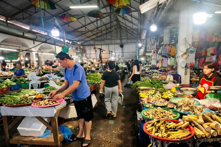 Vientiane: Market Tour and Cooking Class with Challenge Cooking Class only