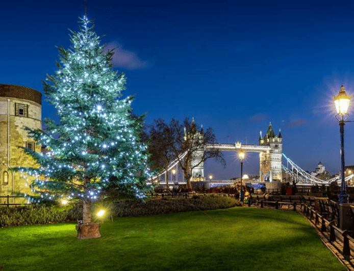 London: Christmas Lights By Night Open-Top Bus Tour | GetYourGuide