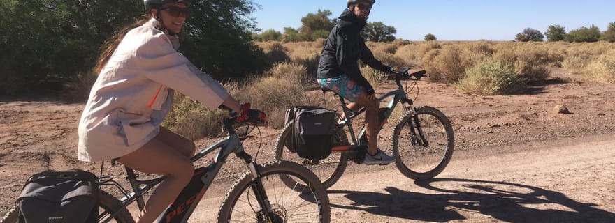 De San Pedro de Atacama: aventure en vélo électrique à Laguna Cejar