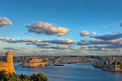 La Valette: visite à pied historique autoguidée et front de mer