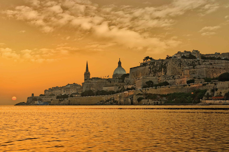 Valletta: zelfgeleide historische wandeltocht en waterkant