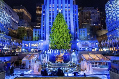 NYC: Magical Christmas Lights Carriage Ride (opptil 4 voksne)