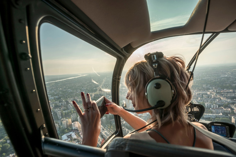 Miami: South Beach: Tour particular de 30 minutos em um helicóptero de luxo